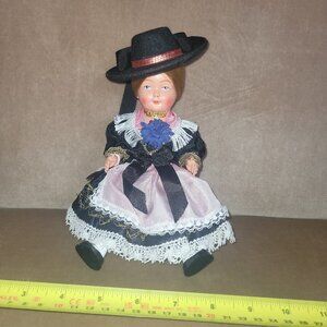 Vintage German Black Forest Souvenir Doll